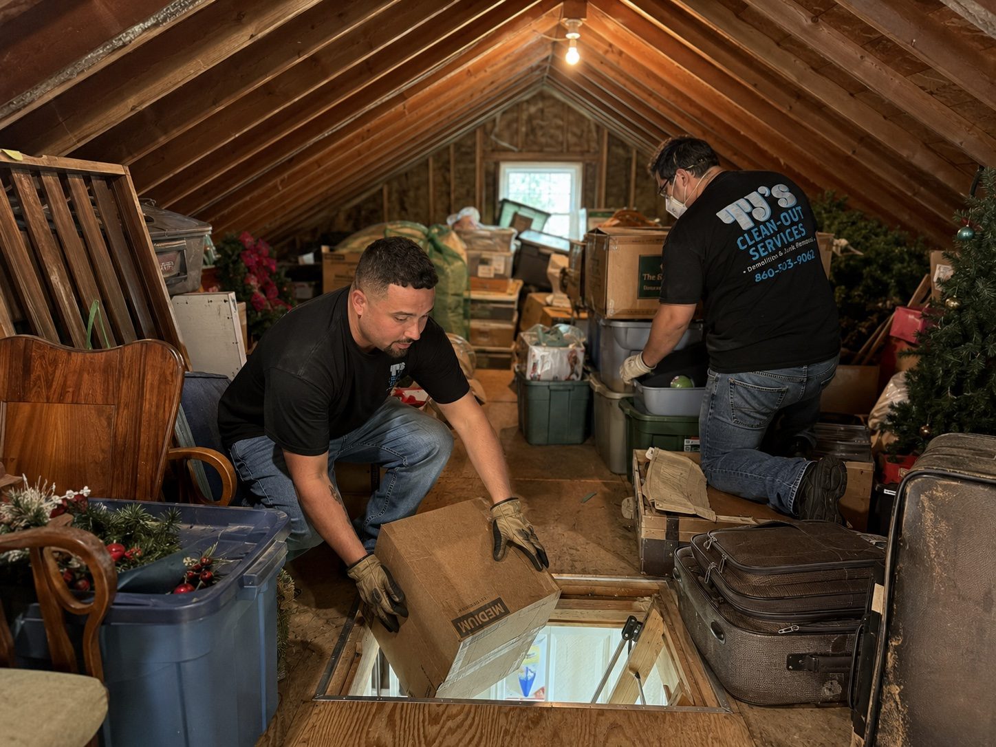 Attic Cleanout in Hartford County, CT