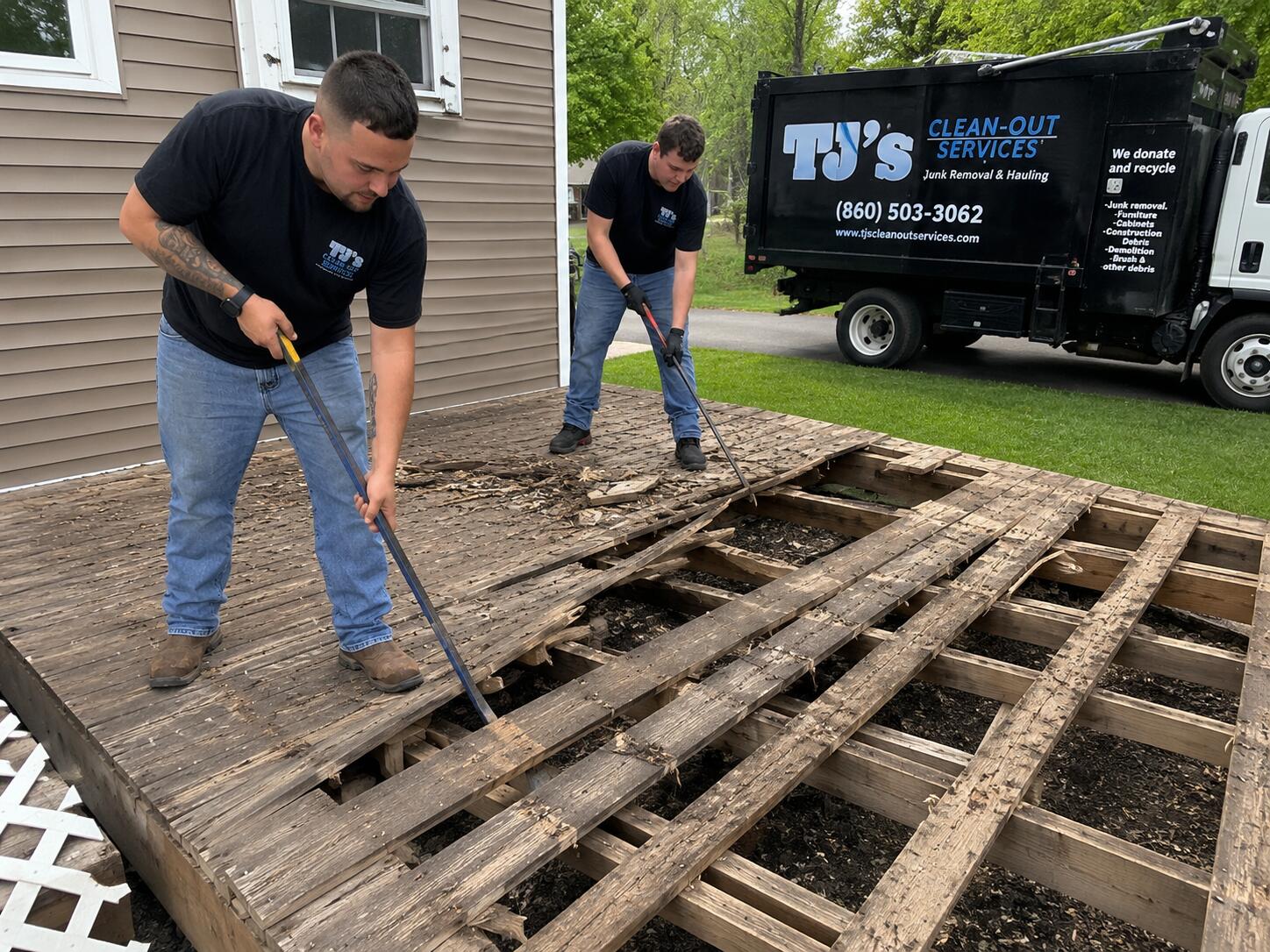 Licensed Garage Demolition for Tolland County Homeowners