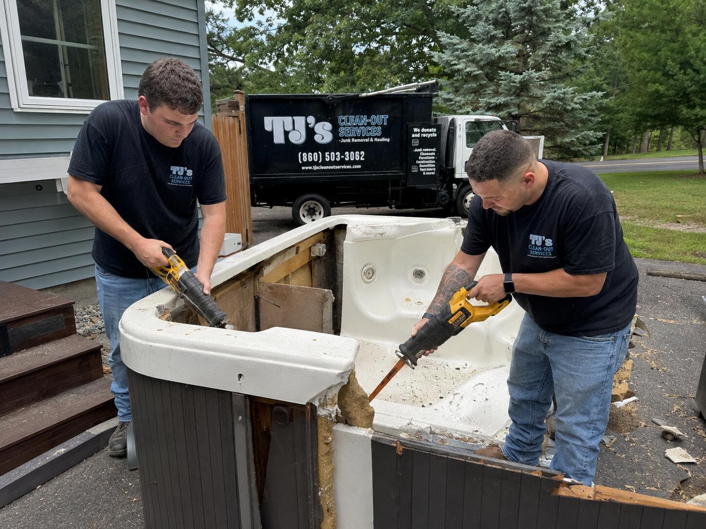 Above-Ground Pool Removal Services