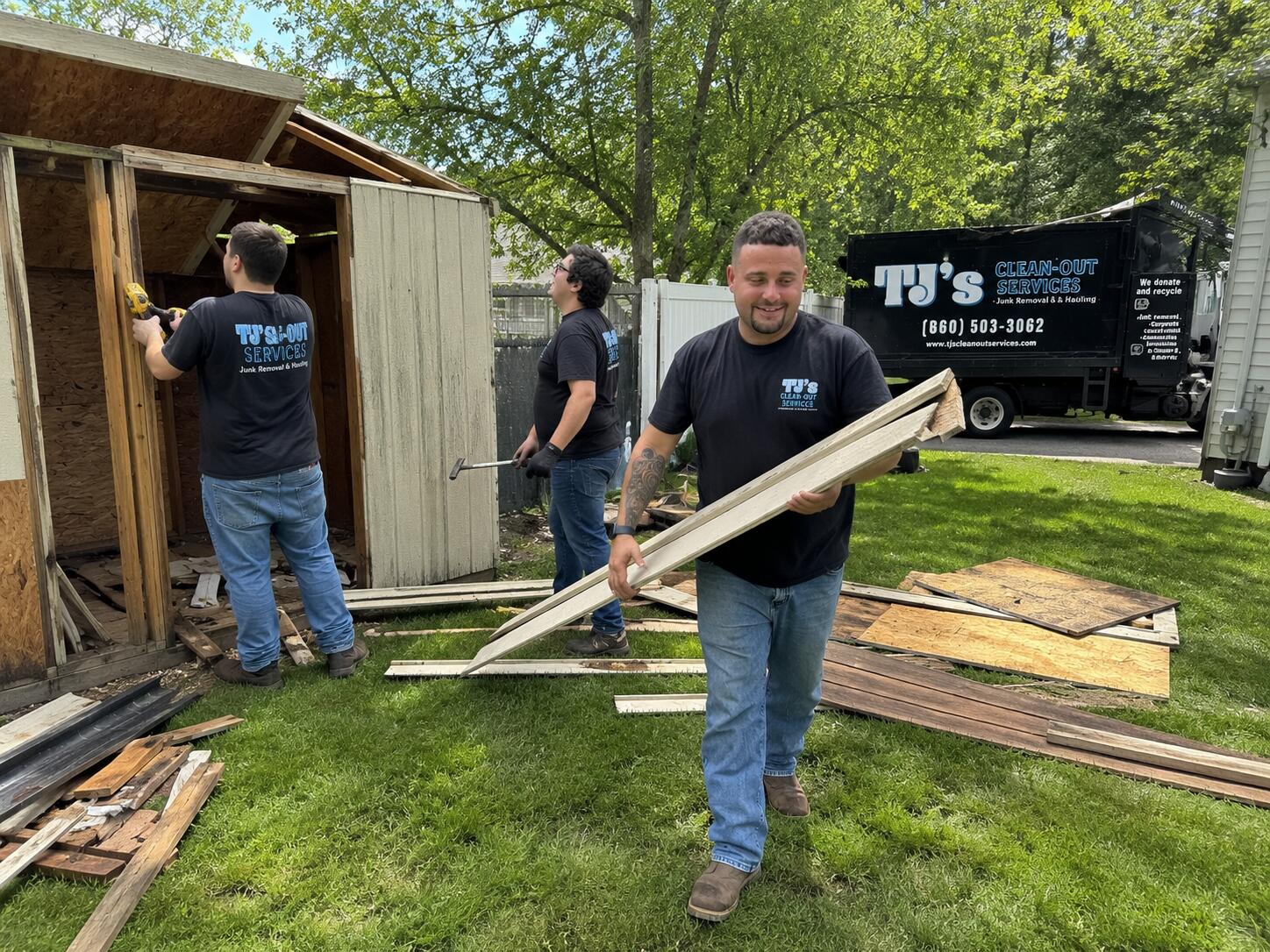 Shed Removal & Demolition